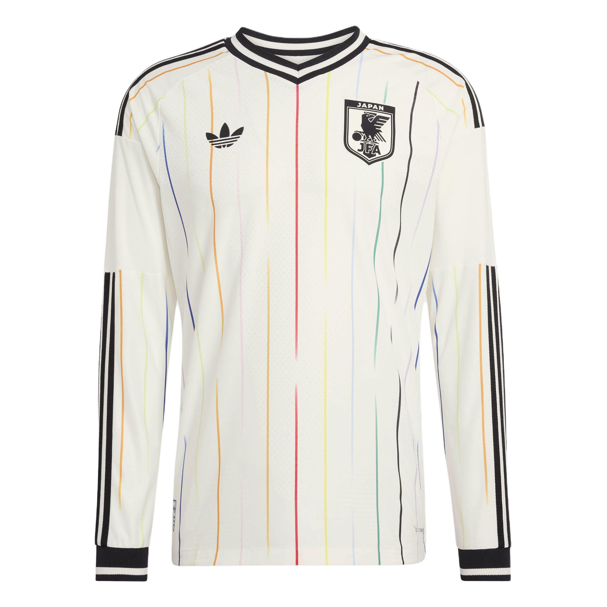 

Adidas Originals Japan 26 Away Authentic Player Version Japan National Team World Cup Away Quick-Dry Slim Fit Long Sleeve Football Shirt JZ9698 L