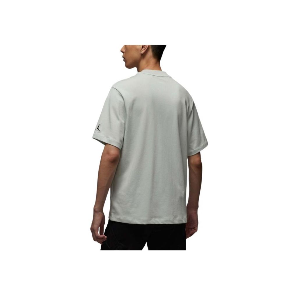 Jordan Logo Solid Color Quick-Dry Breathable Short Sleeve T-Shirt Men Tops IB2832-034