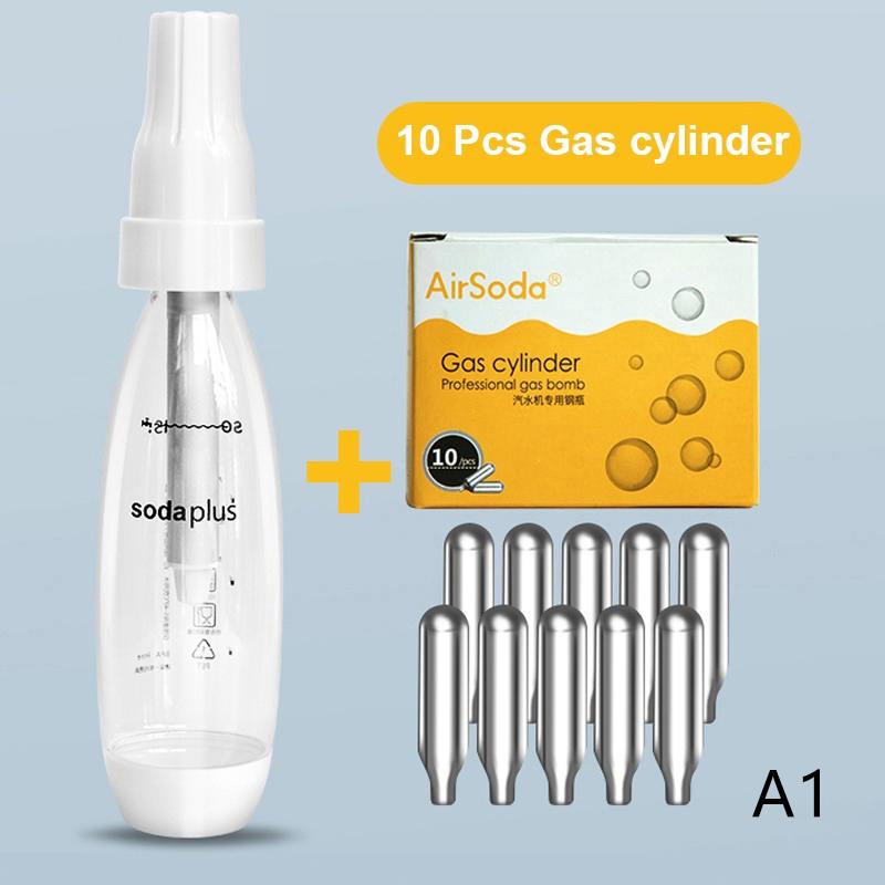 Taşınabilir Soda Makinesi Sodaplus Ev Tipi 1L Karbonatlı Su Makineleri CO2 Tüpü ile Soda Akımı Yapıcı Makine