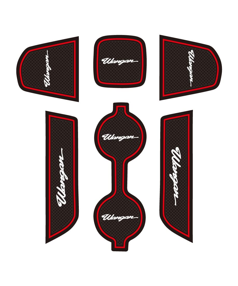 

Wangan RM030012 Карманный резиновый коврик, Rabbat, Красный, BRZ/GR86 ZD8/ZN8 красный