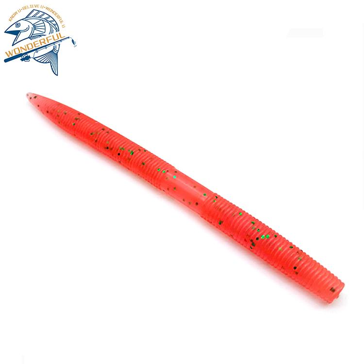 Gerade Schwanz Weicher Wurm 8g 140mm Wacky Fishing Madeer Mehrfarbige Auswahl Plastik Senko Wurm Weiche Köderköder
