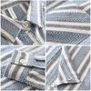 2025 New Japanese-Style Striped Long-Sleeve Shirt Jacket Hong Kong Literary Style College Style Men's Casual Shirt Wrinkle-Free
