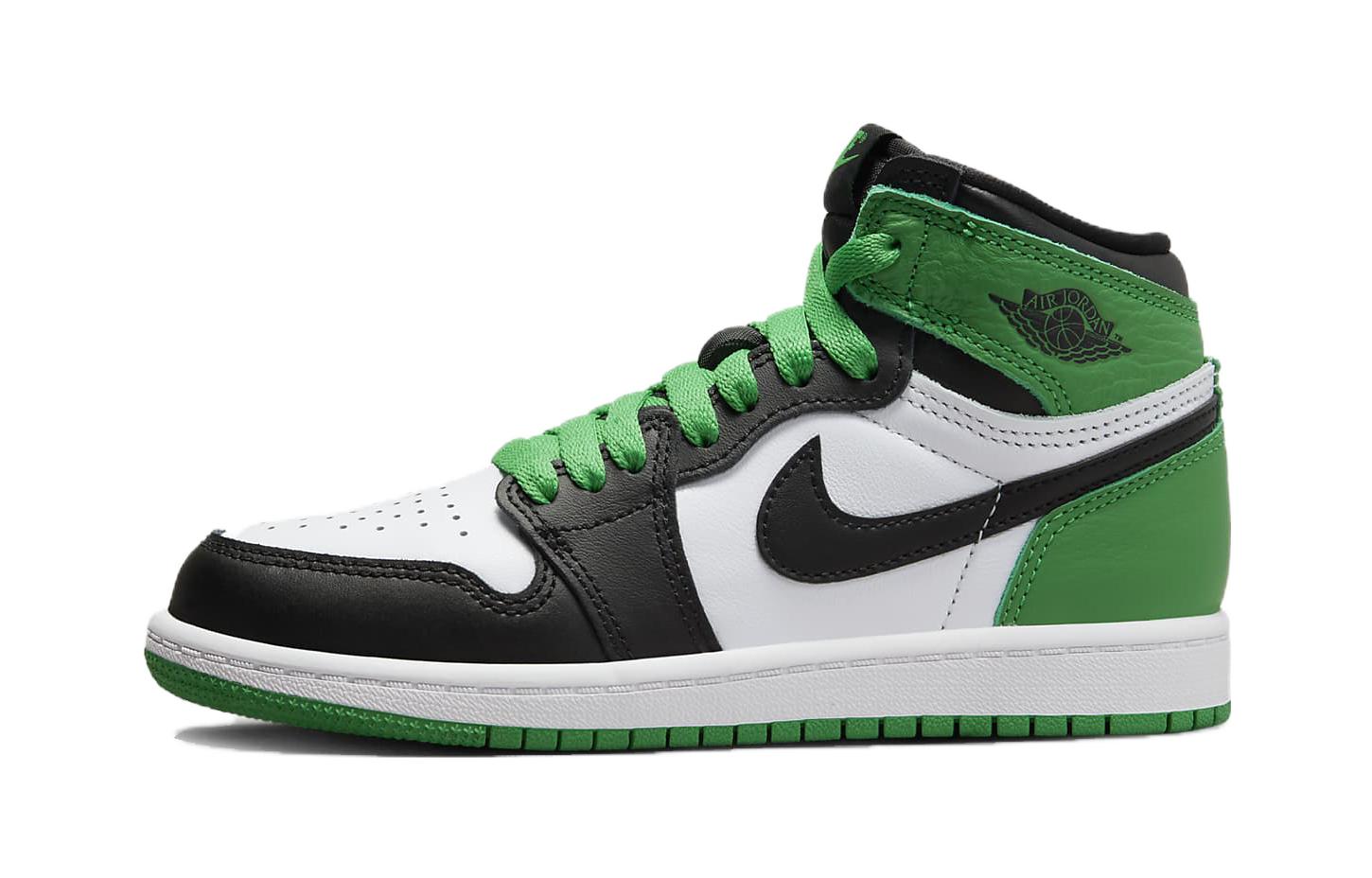 Jordan 1 Retro High OG Lucky Green PS FD1412-031 28
