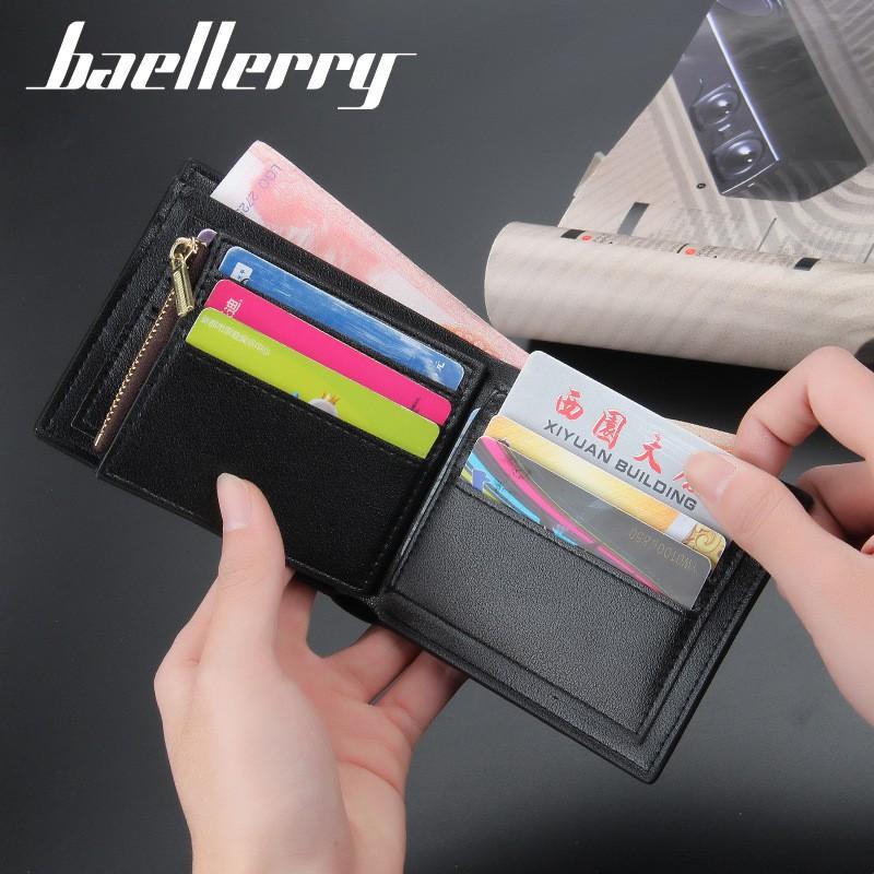 Wallet Men's Short Korean Version Business Multi Slot With 30% Discount Driver's License Zipper Coin Purse