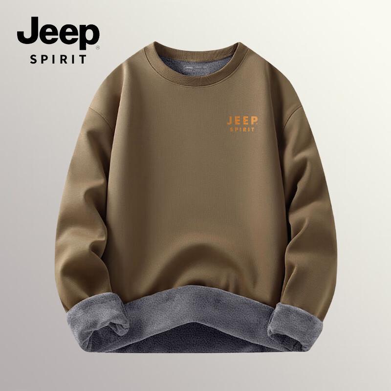 

JEEP SPIRIT Men s Thermal Fleece Sweatshirt 3XL