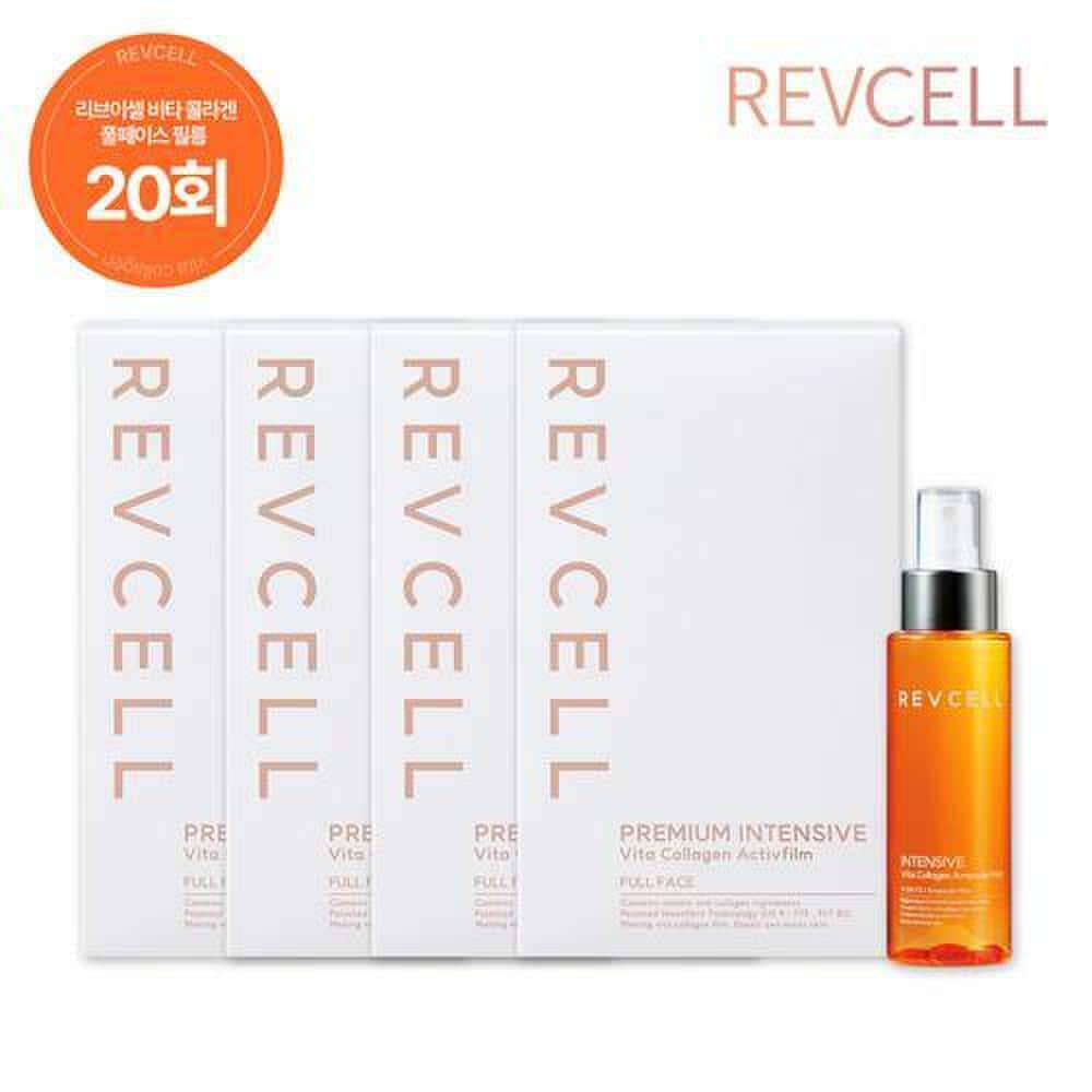

(20 процедур) LIVEVCELL Vita Collagen Film + Collagen Ampoule Mist Упаковка Mania