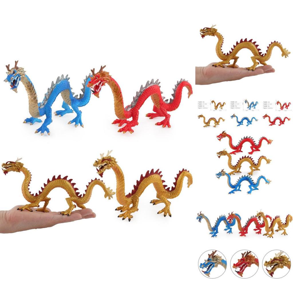 Realistisches PVC Chinesischer Drache Tier Modell Spielzeug Für Sammler Und Kinder Geschenk