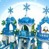 504pcs Dream City Ice Princess Castle Building Blocks Street View Girls Series Gifts House Bricks Assembled Toys Kid