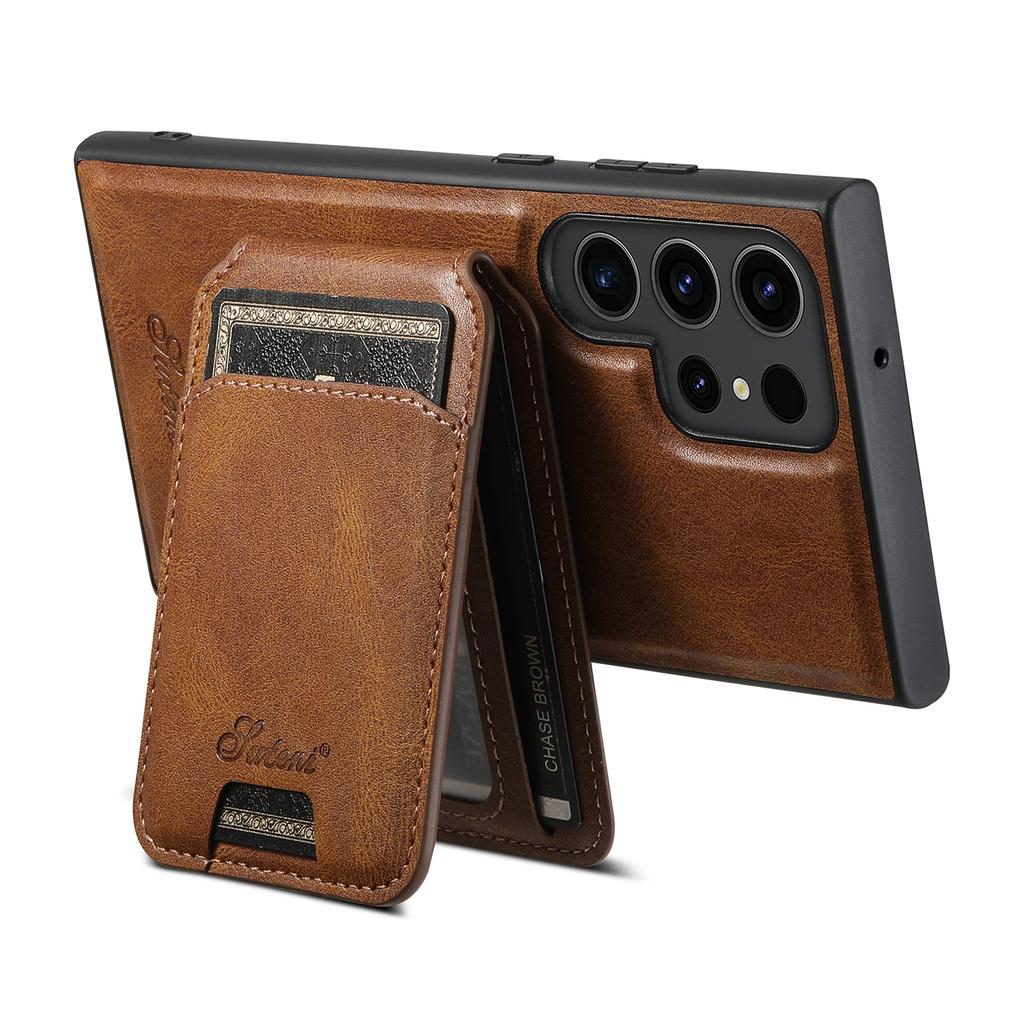 SUTENI H15 For Samsung Galaxy S22 Ultra 5G Case Kickstand 2 in 1 Magnetic Detachable Phone Cover