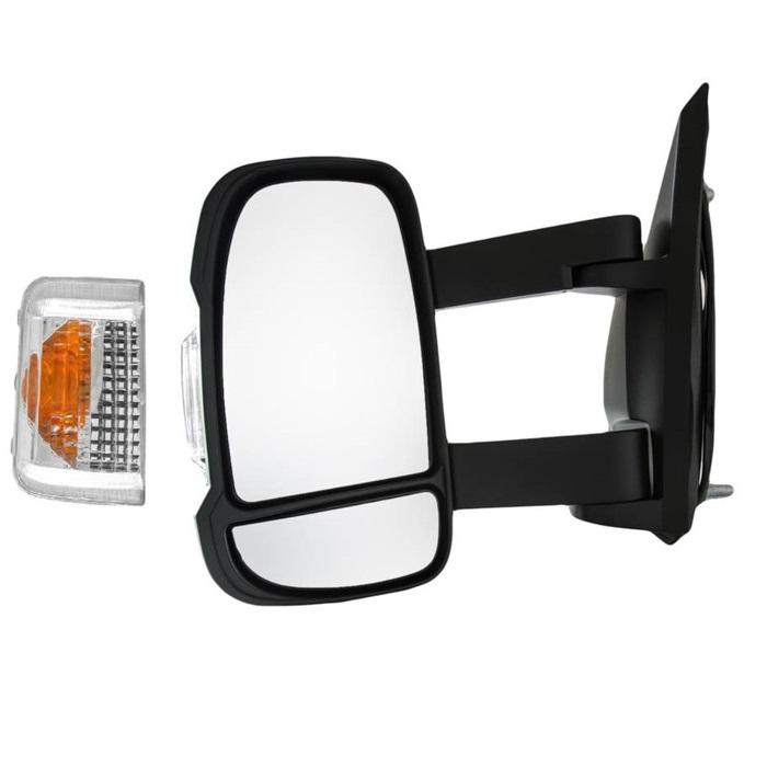 Turn Signal Mirror LEFT Fiat Ducato Peugeot Boxer Citroen Jumper 2014- Opel Movano C 2021- ProAce Max 24 - W16W - 577019BE FTL3833005