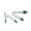Aluminum-plastic Plate Slotting Cutter Wall Folding Cutter 6mm 1/4" Shank Professional Grade 90 Degree V-Shaped Router Bit