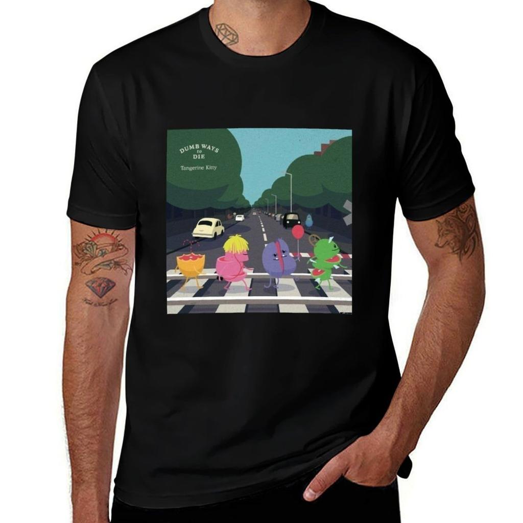 Dumb Ways To Die 5 Tshirt Plus Size Solid Color Tshirt