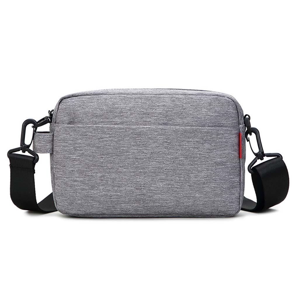 Black Waterproof Shoulder Bag Large Capacity Outdoor Travel Pouch Men's Crossbody Bag Cycling