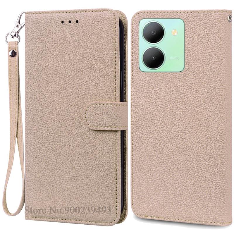 Y36 Hülle Für Vivo Y36 Hülle Weiche Silikon Rückseite Handyhülle Für Vivo Y36 5G Hülle Leder Klapp Brieftasche Hülle für VIVOY36 Y 36