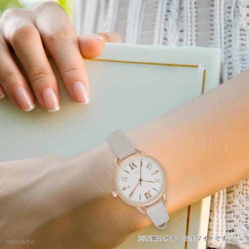 Fieldwork Women's Analog Watch with Leather Strap and Stone Dial, Elegant Beige, Lassie Style, JN010-2