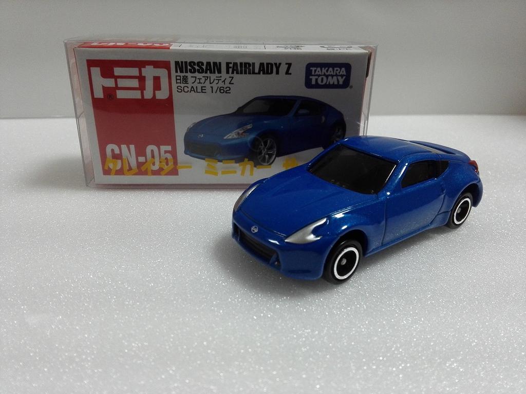 China Exclusive Tomica CN-05 Nissan Fairlady Z Crazy Miniature Car Circle with Case