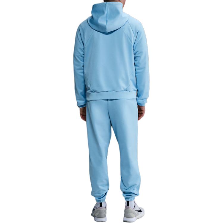 Nike Therma-Fit Swoosh Kobe Fashion Hoodie Herren Hoodies Mind-Blau Weiß HJ8109-422