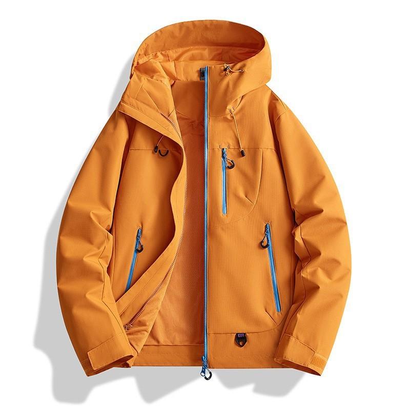 Men Women 3-in-1 Waterproof Windproof Hiking Jacket With Removable Fleece Liner Outdoor Activities