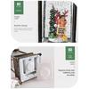 Christmas Snow Globe Lanterns With Builts In Music Automatic Snowflake Battery Operated Festives Home Office Decoration