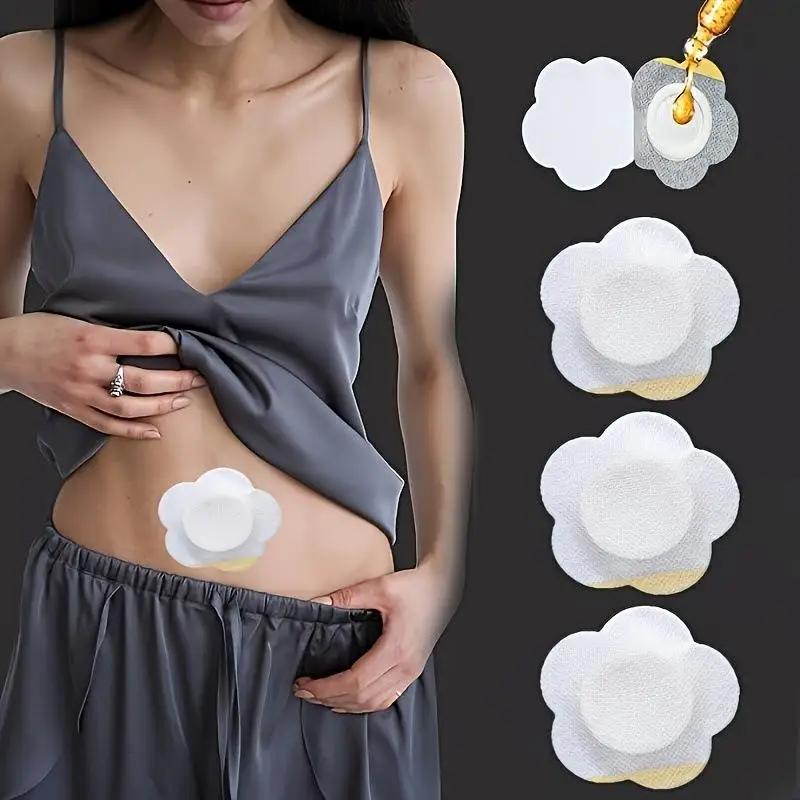 100pcs Navel Pads - Breathable, Adhesive Belly Button Patch for Abdomen, Arms & Thighs - Ideal for Post-Surgery Recovery