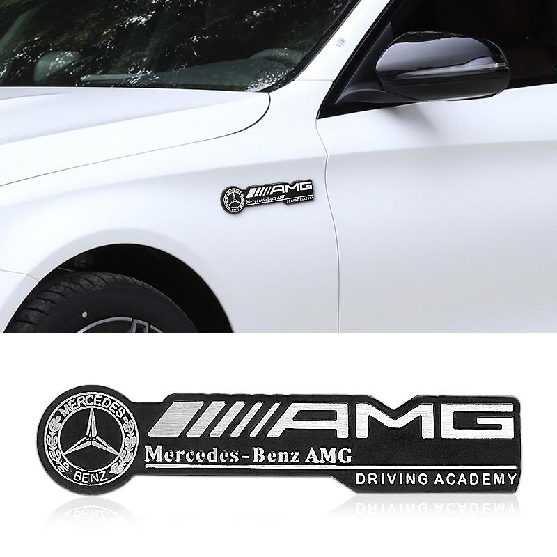 Car Styling Body Personalized Decoration Sticker Accessories For Mercedes Benz AMG Brabus Carlsson W108 W124 W126 W140 W168 W169 ZN1