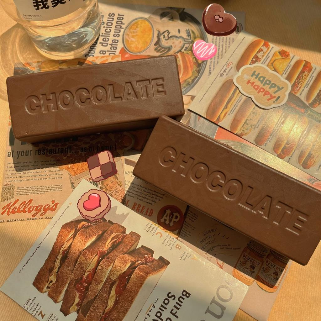 Barretta di Cioccolato Super Bagnata Morbida Squishy Lenta Risalita Sollievo dallo Stress Spremere Fidget Toy
