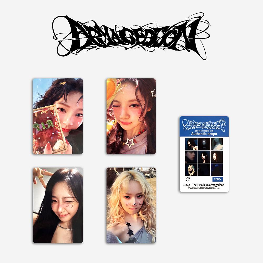 Aespa's 1st Full Album Armageddon Pop-up: Yujin Special Random Card POB