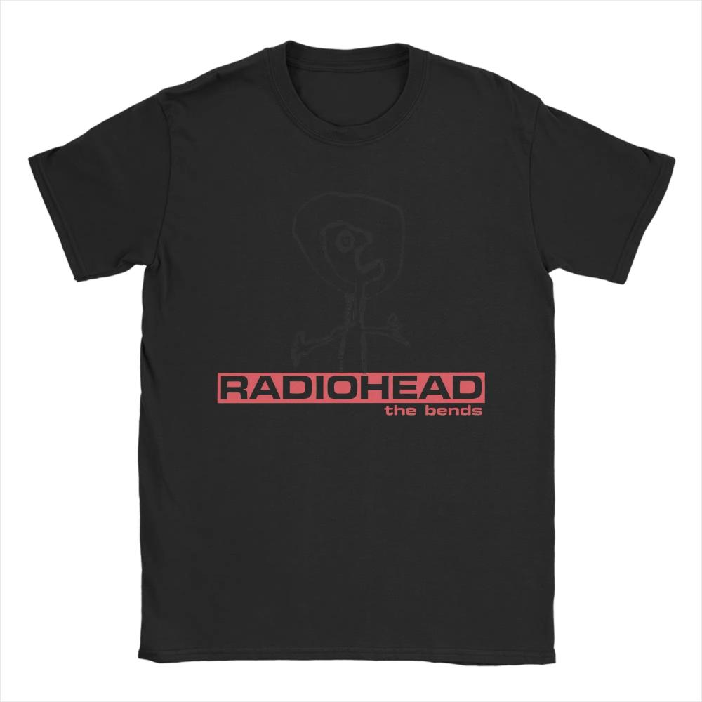 2026 Mens and Womens Radiohead The Bend T Shirts Cotton Clothes Fashion Short Sleeve Crewneck Tee Shirt Plus Size New TShirts