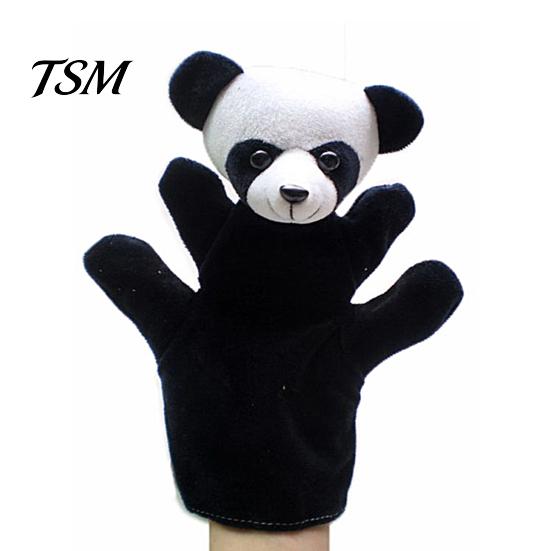 Hand Puppet Toy Animal Super Soft Tear-Resistant Flannel Stuffed Storytelling Preschool Role Play for Home Plush