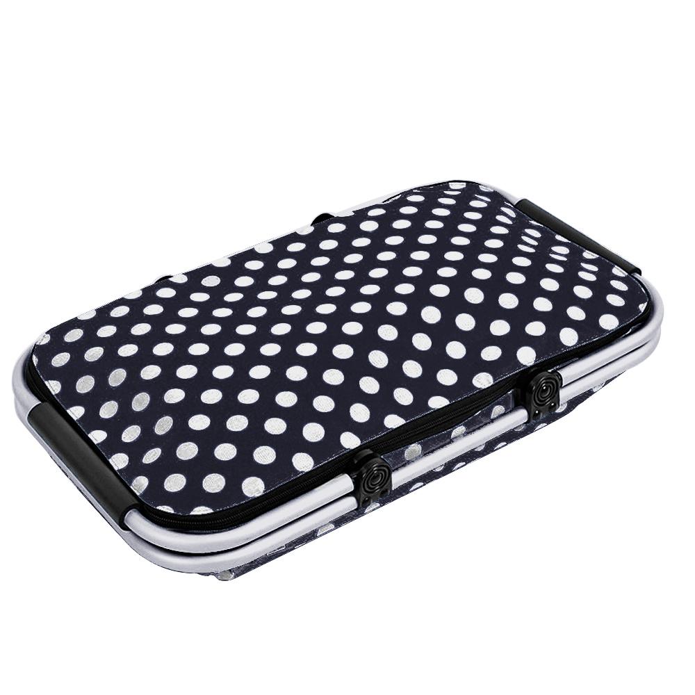 Foldable Insulated Lunch Bag Large Capacity Waterproof With Carrying Handle for Office Picnic
