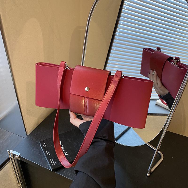 Niche Underarm Bag Women's New Trendy Fashion Small Square Bag Versatile Shoulder Bag Messenger Bag