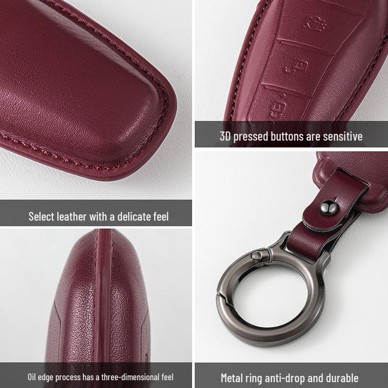 BYD Key Case for Han, Qin Plus DMI, Song Pro, Tang L, Yuan Up, Destroyer 05, Seagull, Seal, 06, and Dolphin Models.