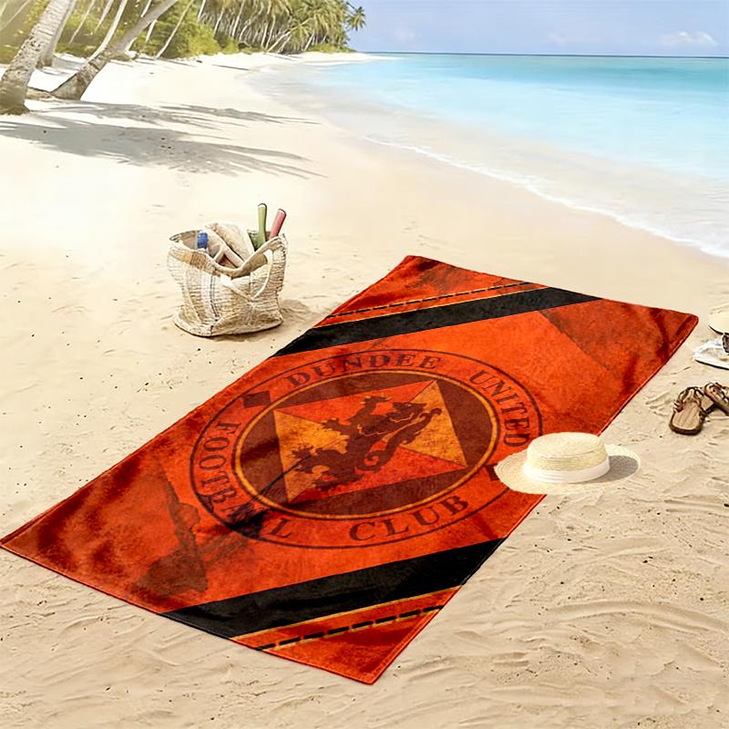Dundee Fc Print Beach Towel Large Soft Quick Dry Towel For Beach Camping Swimming