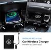 For Mercedes Benz GLC 2017-2022 Car Wireless Charger Phone Fast Charging Pad Mat