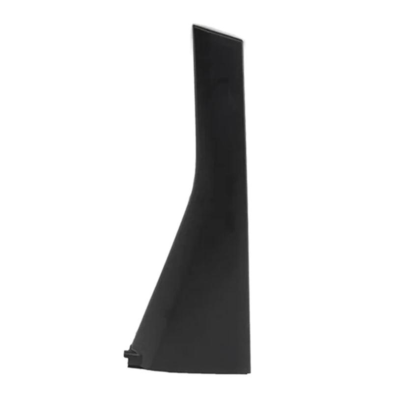 Car Rear Door Outer Pillar For Honda For JAZZ For GD1 2003-2008 72761-SAG-H00 Trim Decoration Outer Garnish Cover Black ABS