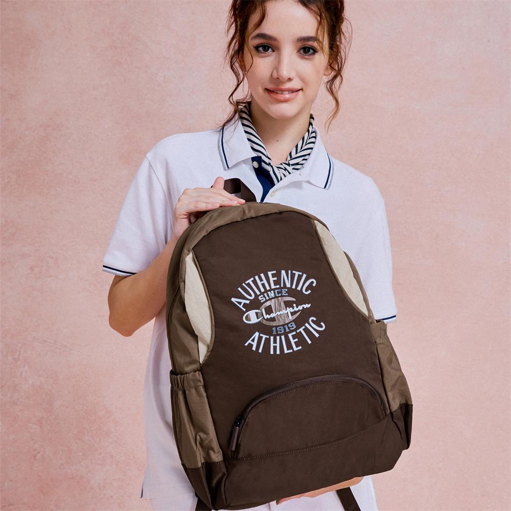 Champion SS24 Energy Pack Design Logo Lightweight Large Capacity Retro Style Casual Fabric Backpack Unisex Backpack U4CACPU02