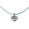 Joegush Rock Heart Necklace (Sky Blue)