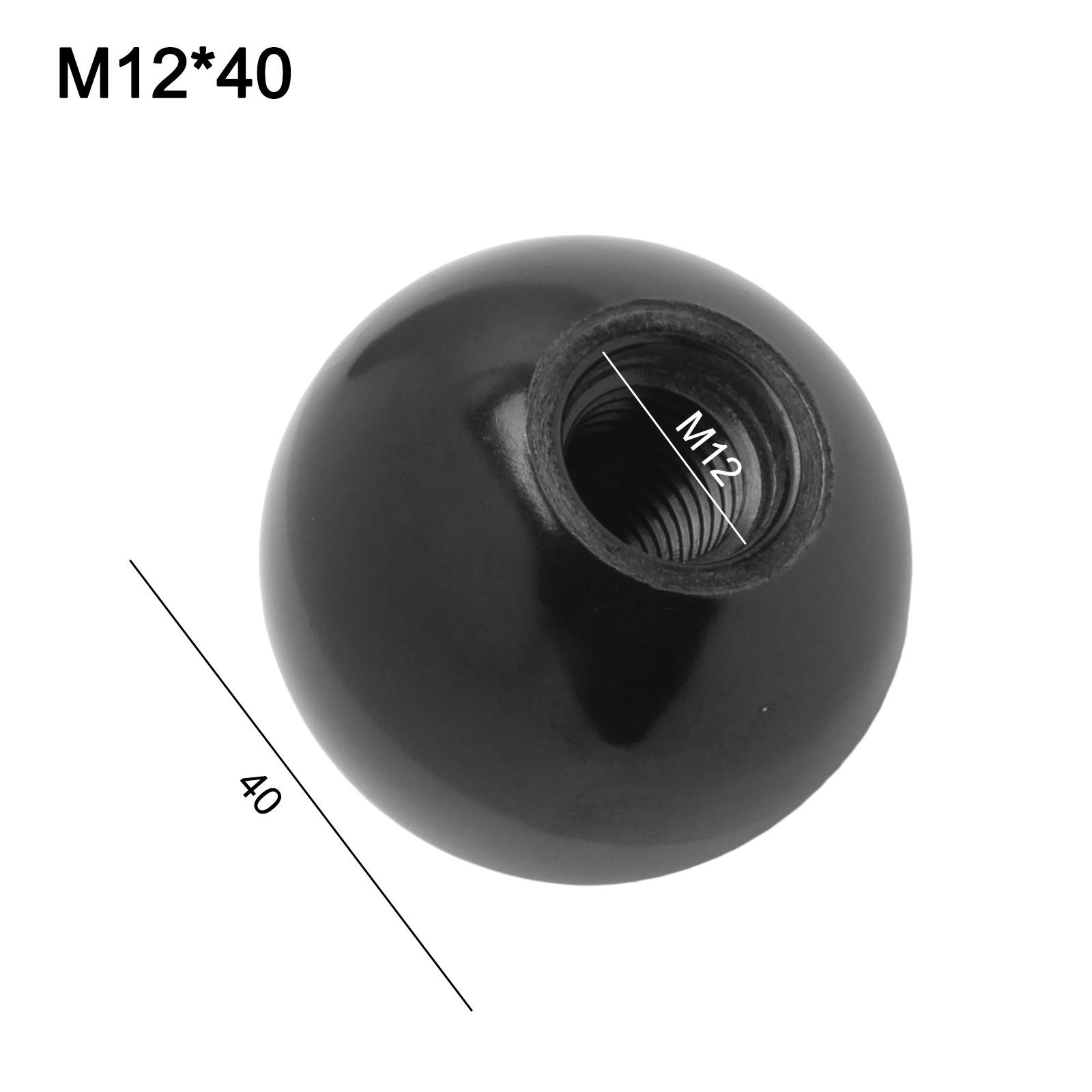 

Бакелитовая шариковая гайка для станка Ручка для шаровой гайки Шарик M12-40bakelite black