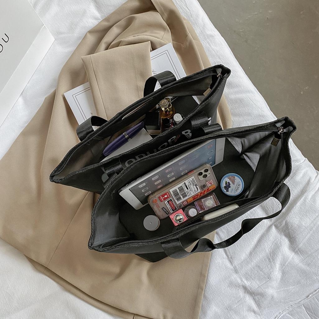 Tote bag Personalized bag Women's thickened transparent mesh gift shoulder bag, bridesmaid gift bag