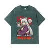 275 GSM Washed T-shirts 100% Cotton Kamisama Kiss V1 Print Unisex Heavy Cotton T Shirt
