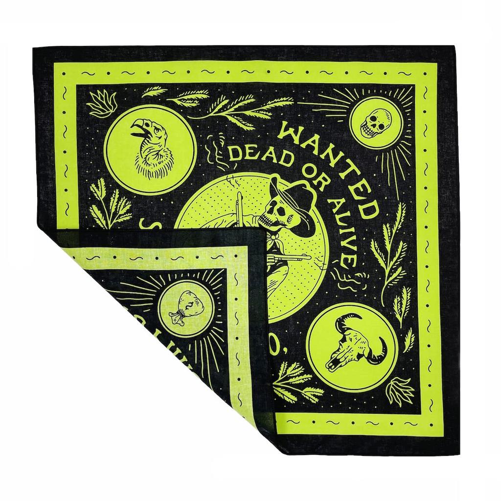 Trifong bandana skull pattern black bandana 100% cotton musketeer grim reaper pattern stylish bandana cap men paisley handkerchief bandana adult