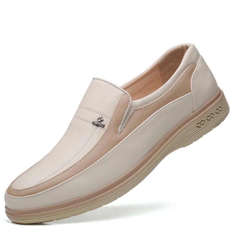 Men's Breathable Leather Business Casual Formal Shoes Trendy Comfortable Wear-resistant Youth Modelmen's Business Leather Shoes