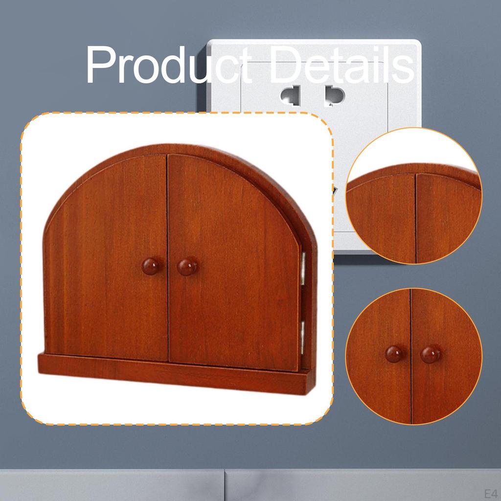 Wood Door Home Decor Dustproof Electrical Outlet Cover