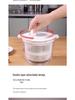 Hand-Crank Multi-Functional Kitchen Dehydrator and Spin Dryer
