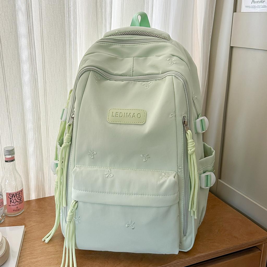 Children's Schoolbag Elementary School Student High Value Girl Junior High School Student High School School Backpack Fashion Backpack
