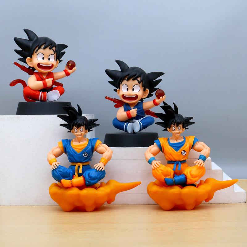 HOT Cartoon Anime Figure Dragon Ball Z Children Toys Doll Kawaii Goku Model Accessories Children's Durable Gift Action Figures Hobbies