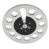 1 4 7 Inch Empty Tape Reel Professional 11 Holes Wind Resistance Metal Takeup Reel for NAB Recording Silver