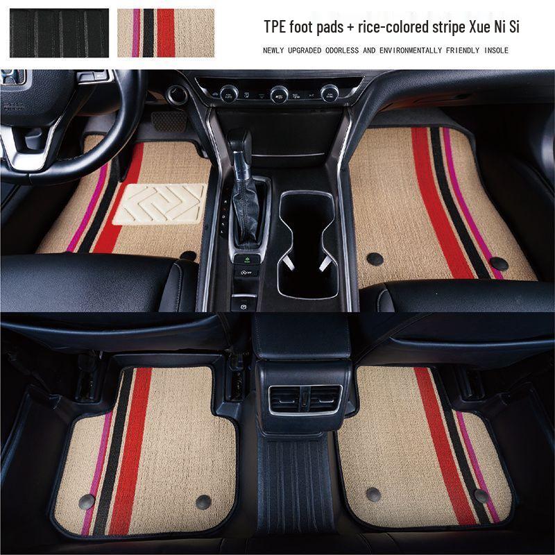 Toyota Corolla Car Floor Mats for All Models - Full Coverage & Dual Engine Compatibility.
