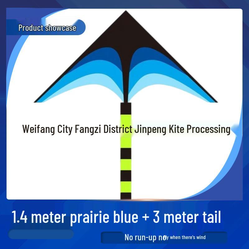 Great Plains Extra Large Rainbow Kite for Kids - Excellent Flying Cartoon Design