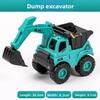 Excavator Inertia Large Dump Truck Set Toys Interactives Parts Skills Plays